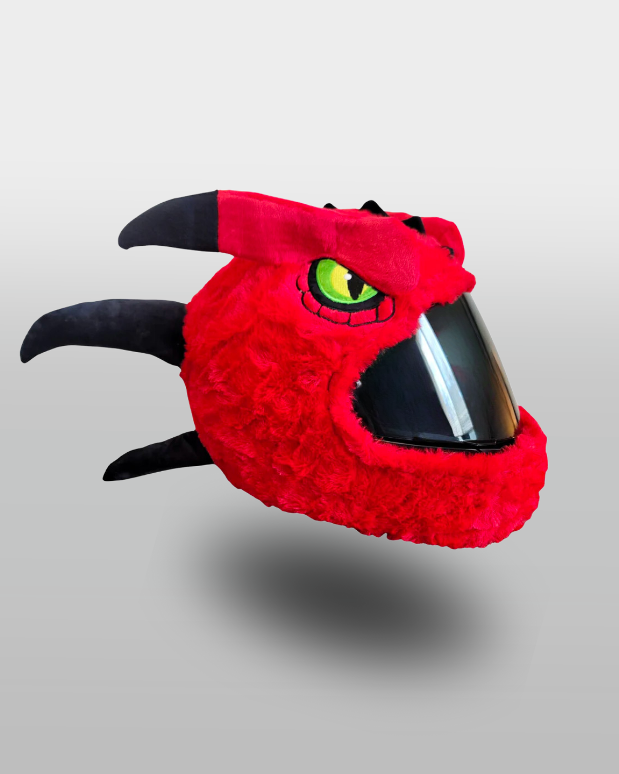 dragon head motorcycle helmets Red Dragon Motorcycle Helmet Cover – Carbon Moto Gear
