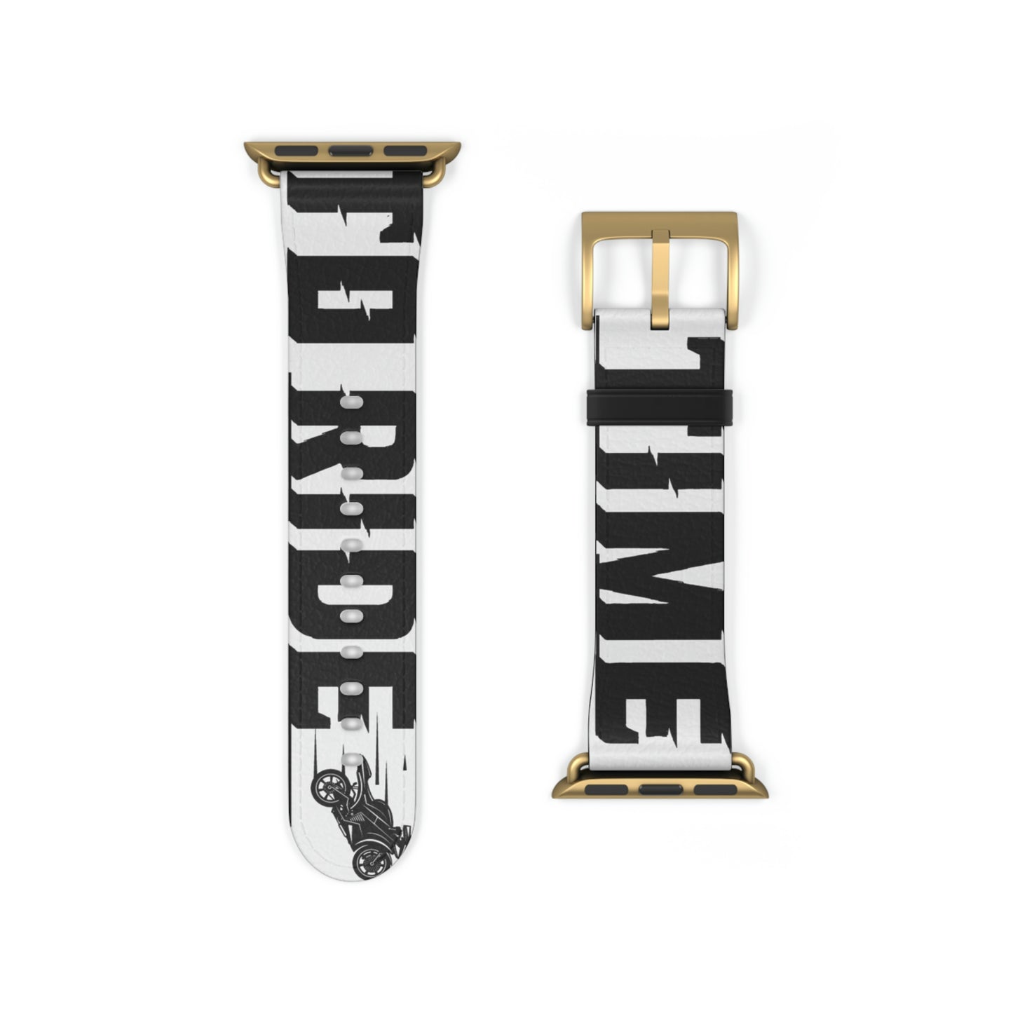"TIME TO RIDE" with Wheelie Watch Band