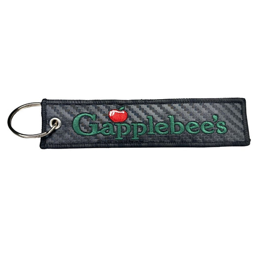 "Gapplebee's" Carbon Fiber Keytag