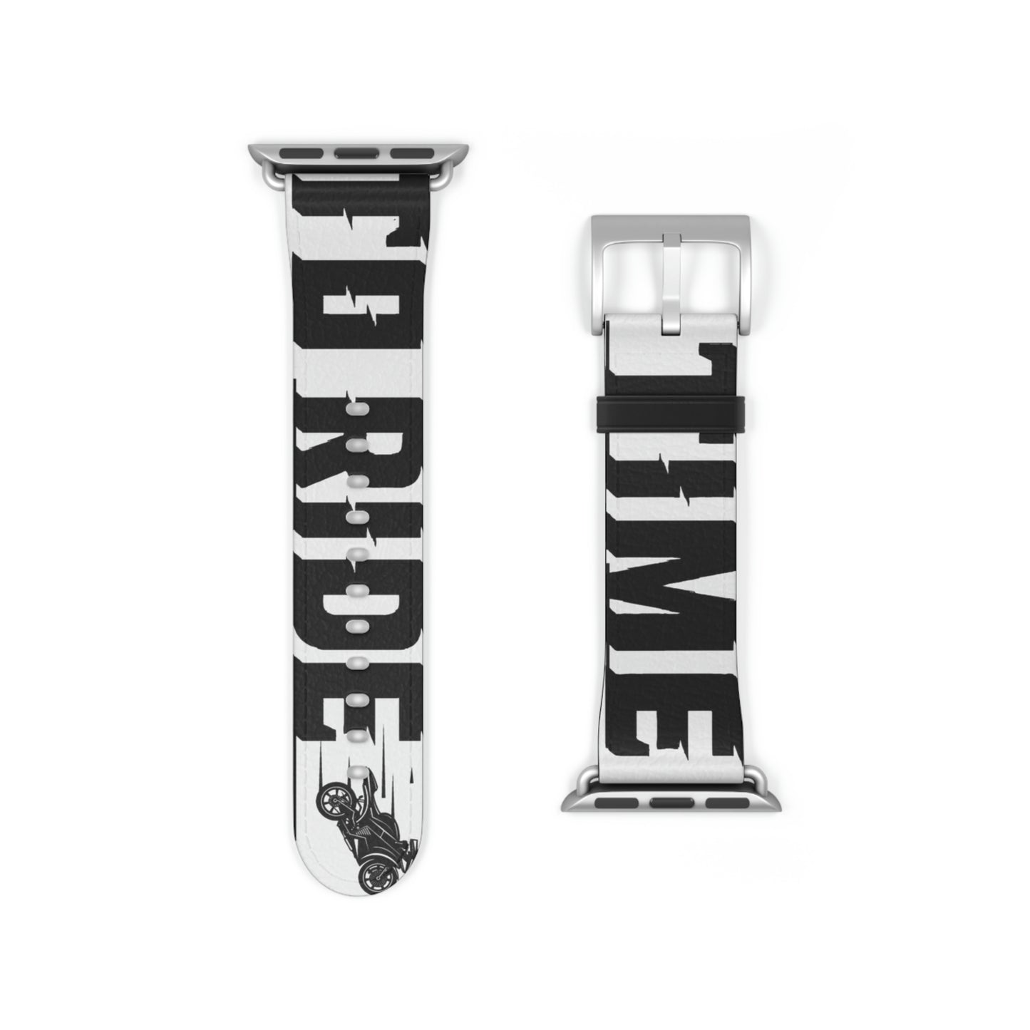 "TIME TO RIDE" with Wheelie Watch Band