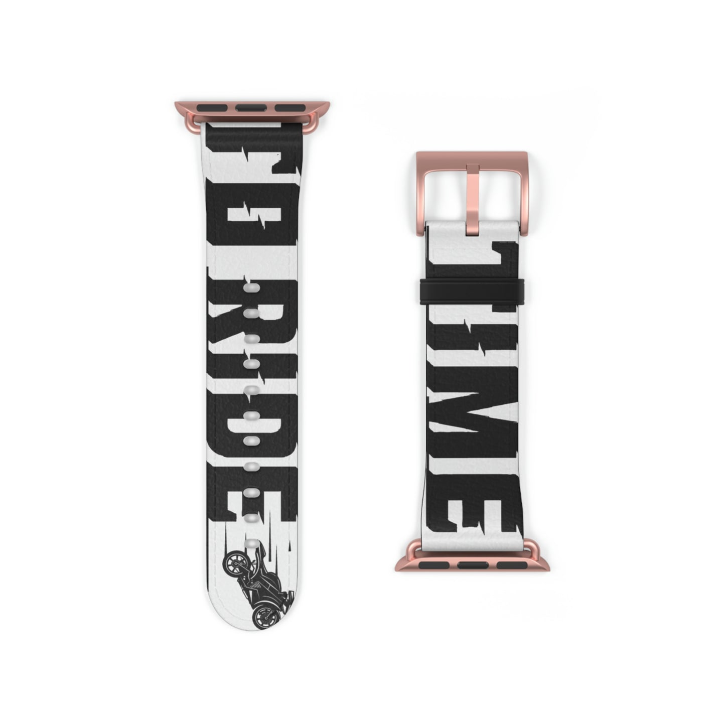 "TIME TO RIDE" with Wheelie Watch Band