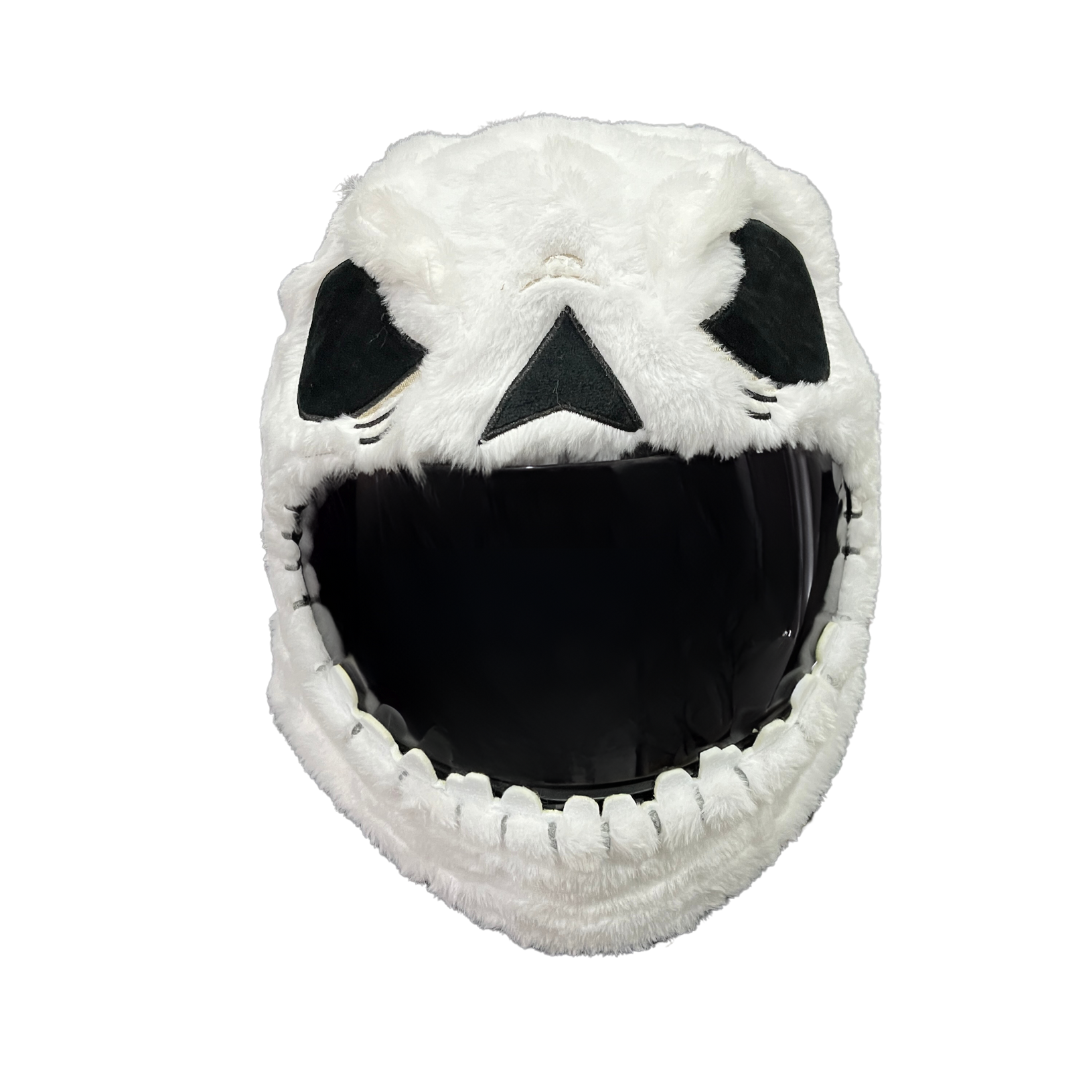 Skull Motorcycle Helmet Cover