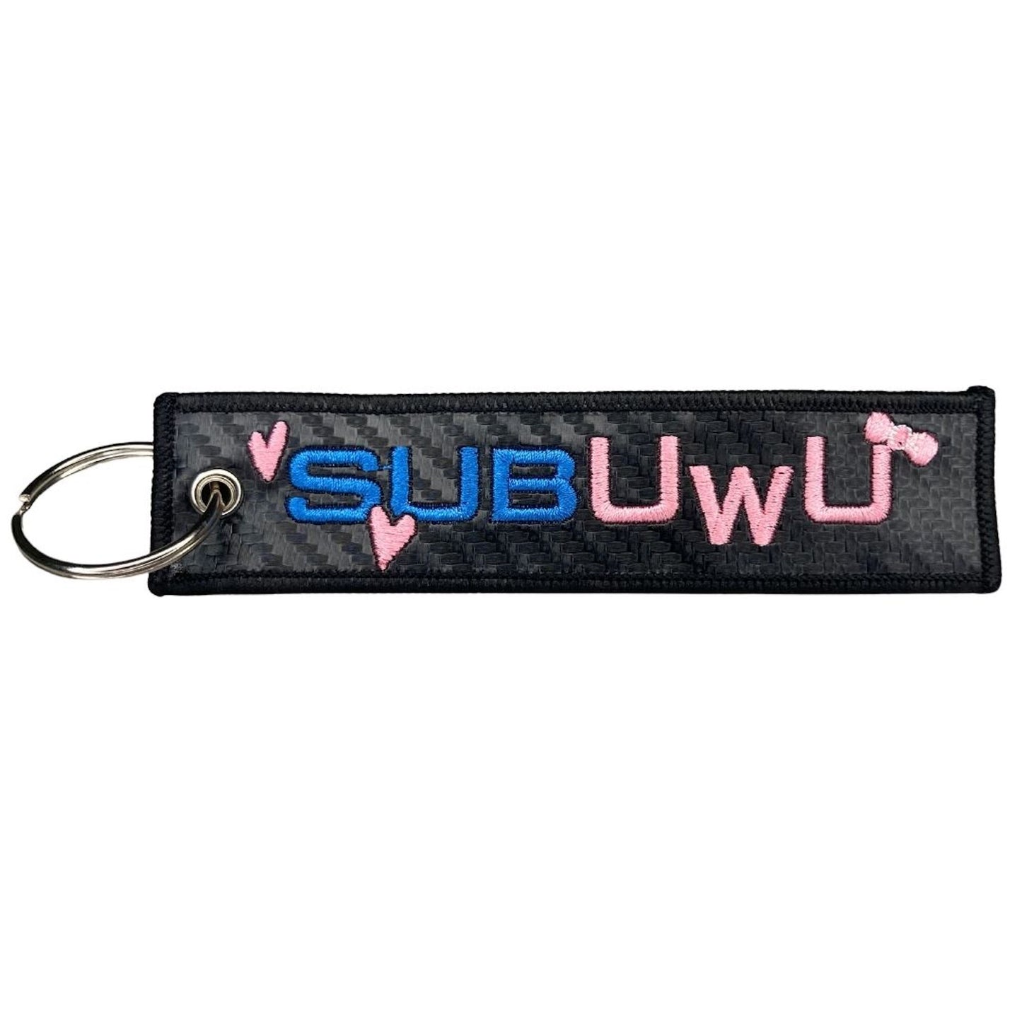 "SUBUWU" Anime Textile Keytag