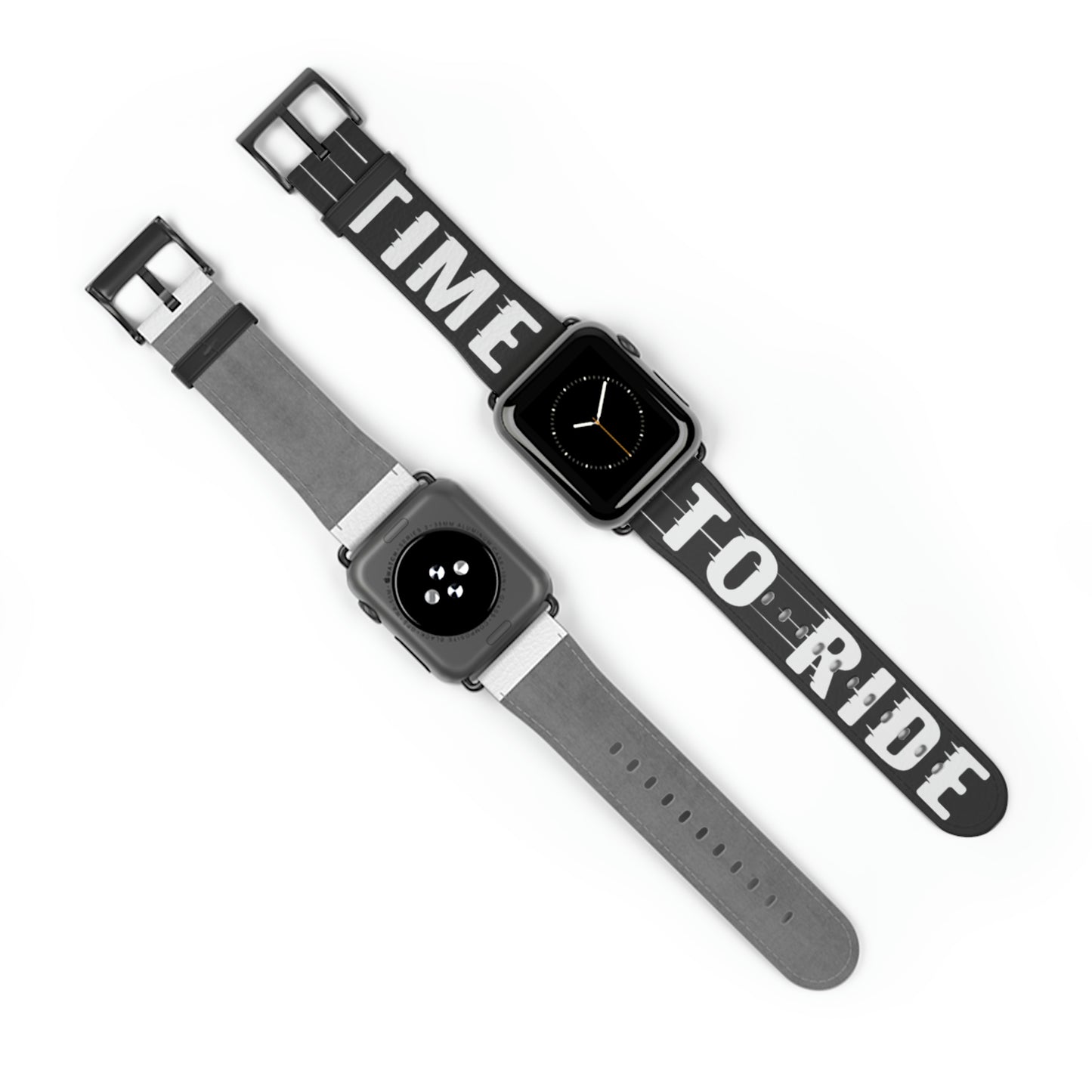 "TIME TO RIDE" Watch Band