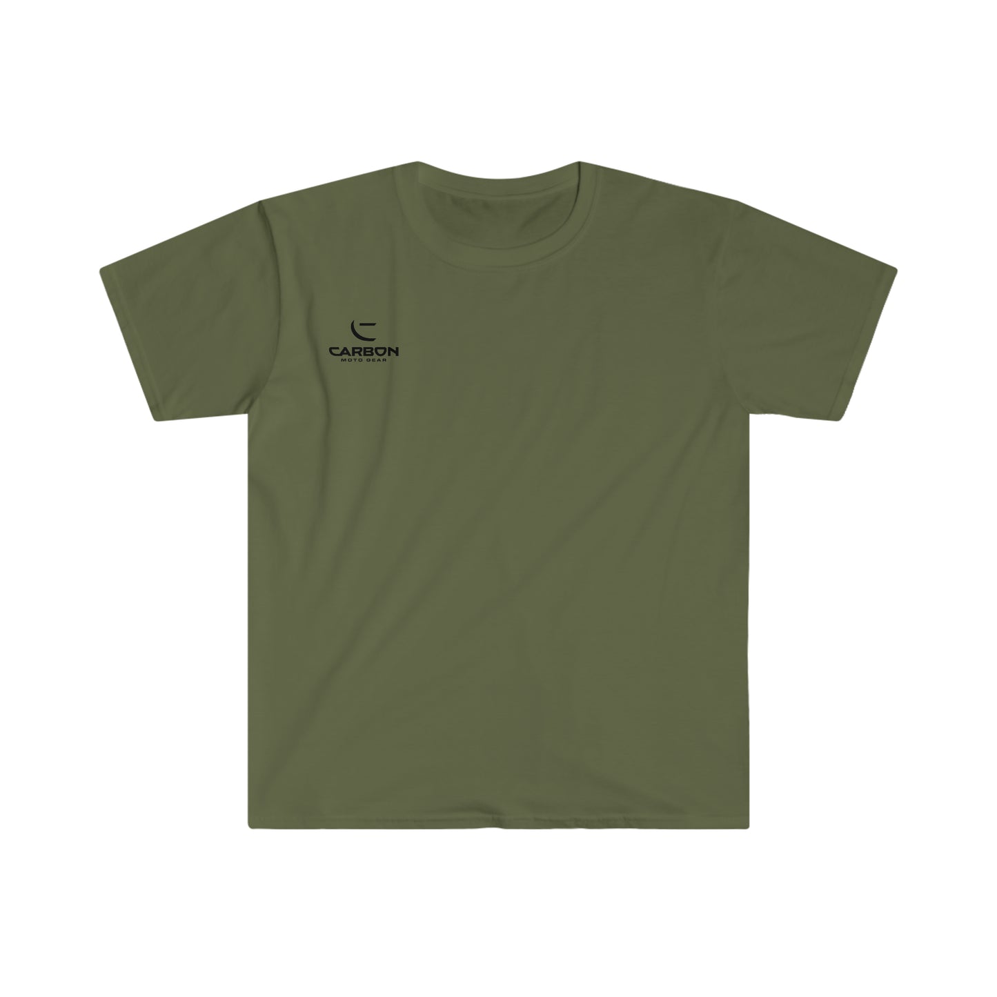 WHY RACETRACK SHAPED? Mountain Road Softstyle T-Shirt