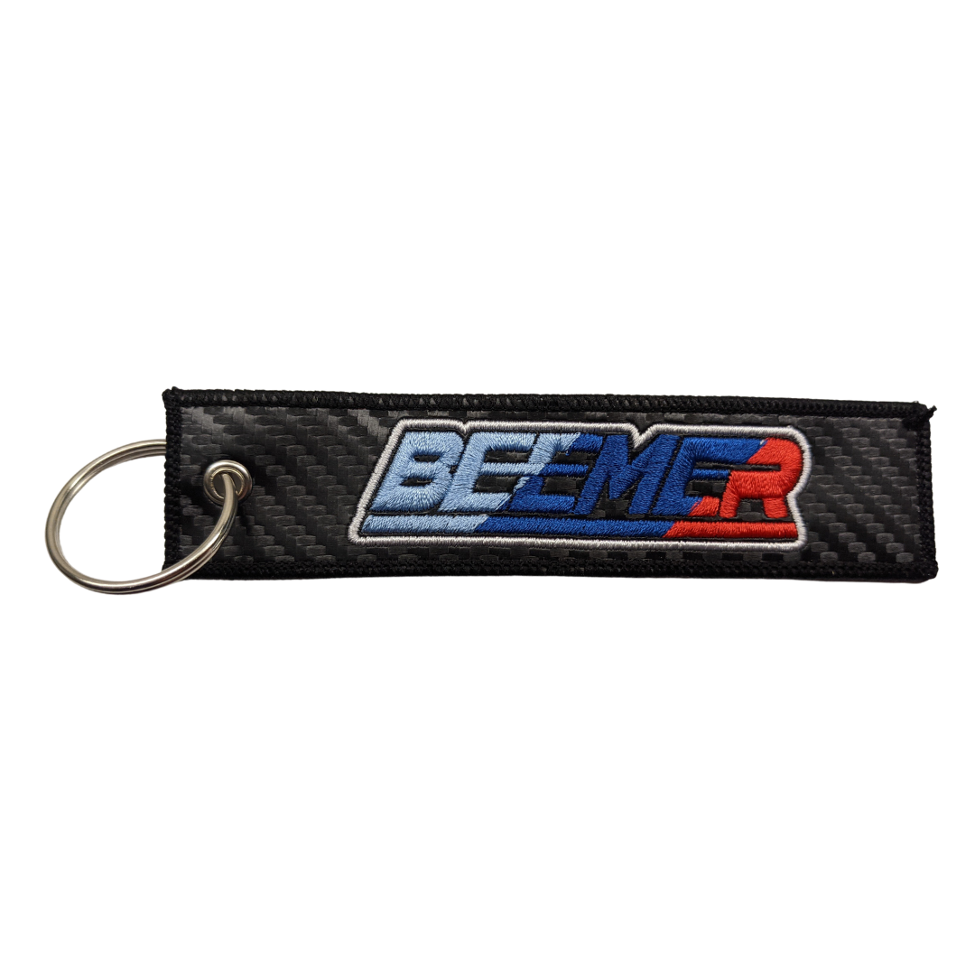 BMW "BEEMER" Carbon Fiber Keytag